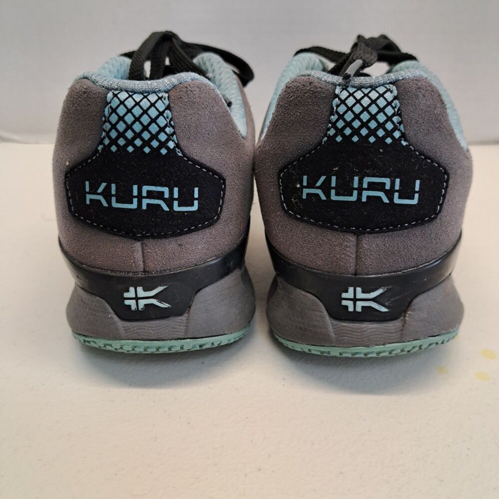 KURU Women's Quantum Glacial Walking Sneakers Gray/Blue/Blk Sz 8W US - Picture 4 of 8